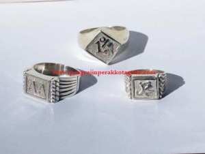 cincin stemple, cincin nama, cincin kesatuan, cincin logo